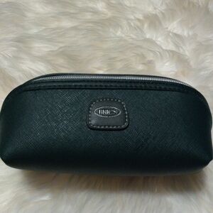 Bric's Soffiano Leather Zip Travel Toiletry Bag